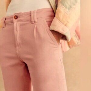 Sezane Manu Trousers/Pants Size 36 (US 4) Pink